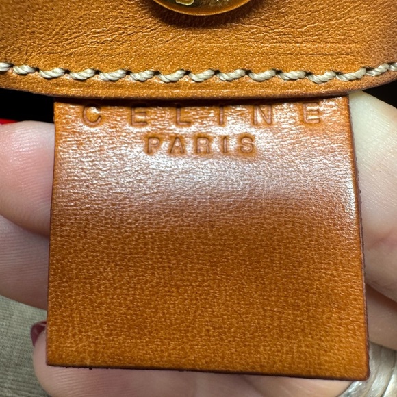 Celine Macadam Tote Bag – Vintage Monogram Canvas Cabas with Leather Trim - Picture 8 of 10